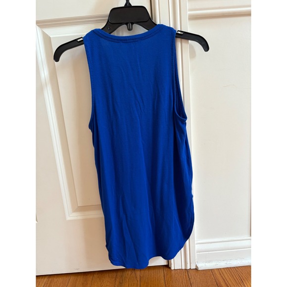 Express One Eleven Blue Sleeveless Tank Top Double Strap XS Casual - Picture 3 of 5